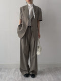 [Setup Available] Blan Two-Tuck Wide Slacks