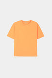 Regular fit cropped short-sleeve T-shirt