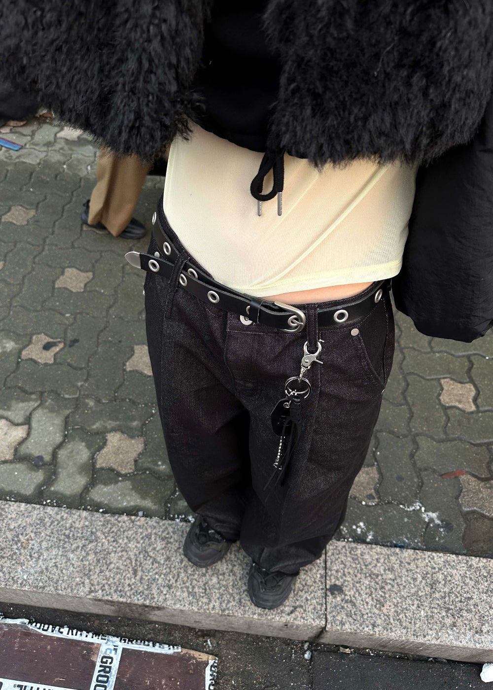 【WOOHWA】SNICH BACK DENIM PT WOOHWA (ウーファ) - スニッチバックデニムパンツ / SNICH BACK