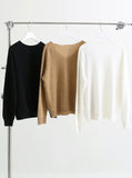 Brook Wool V-neck Knit