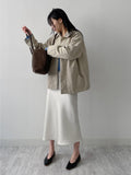 Betty Cotton Work Half Jacket