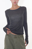 Source wool tencel warmer long sleeve