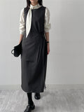 [Wrap Skirt SET] Joanne Sleeveless Wrap One Piece