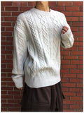 Leeum Fisherman Wool Knit
