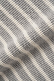 Lofi Striped Waffled Top