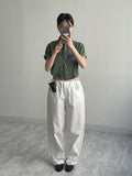 Stopper Nylon Wide Pants