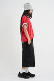 Rough-cut Bermuda shorts