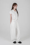 SCULPT SHIRRING SHIRT