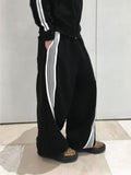 Bant Diagonal Track Wide Sweatpants