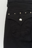 (W) Bird Stud Bootscut Denim