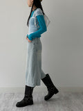 Aqua Tencel Long Sleeve T-Shirt