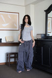 Belt dyeing argo pants