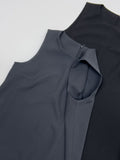 [Wrap SET] Abe Sleeveless Long One Piece