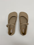 Raffia Linen Mary Jane Sandals