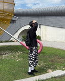 Milk Camo Bermuda Pants