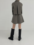 [handmade] Shael Wool Balloon Crop Short Jacket