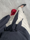 Suede Shoulder Bucket Bag