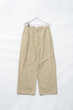 Pony Cotton Wide Pants