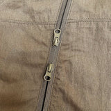 Word Twill Zip Jacket