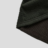 Star Henley Warmer Knit Hoodie