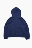 Star waffle hoodie zip-up