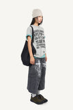 Cross-print Cargo Bermuda Pants