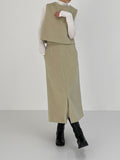 Cand Mohair Button Vest