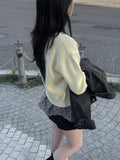 Dot See-Through Loose-Fit Shirt