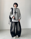 Glitter Washing Over Sweatshirt