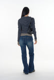 Veil modal hood long sleeve