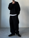 Cotton Two Pleats Bijo Pants