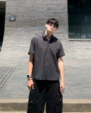 Rev Deep Dyeing Cargo Bermuda Pants