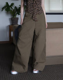Dia cut wide pants