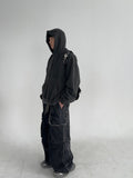 Wave Washed Balloon Cargo Denim