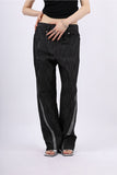 curved tape denim