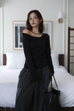 North Pig Pintuck Wide Pants