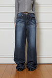 washing a-line denim