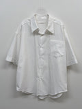 [unisex] F-Striped Overfit Short Sleeve Shirt