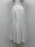 Strap Banding Flare Skirt