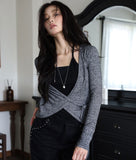 Selly Halter Wrap T-shirt