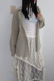 Lace layered skirt