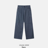 Cone Dyeing Zipper Pants