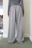 Welldy brushed banding pants