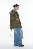Flock dis curved denim pants