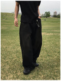 Cier Black Tin Washing Denim Pants