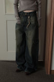 More pocket wide denim