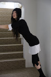 Timmy pleated collar one piece