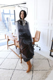 Graphic Chiffon Dying One Piece