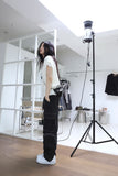 belt nylon cargo pants