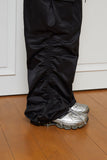 glossy shirring cargo